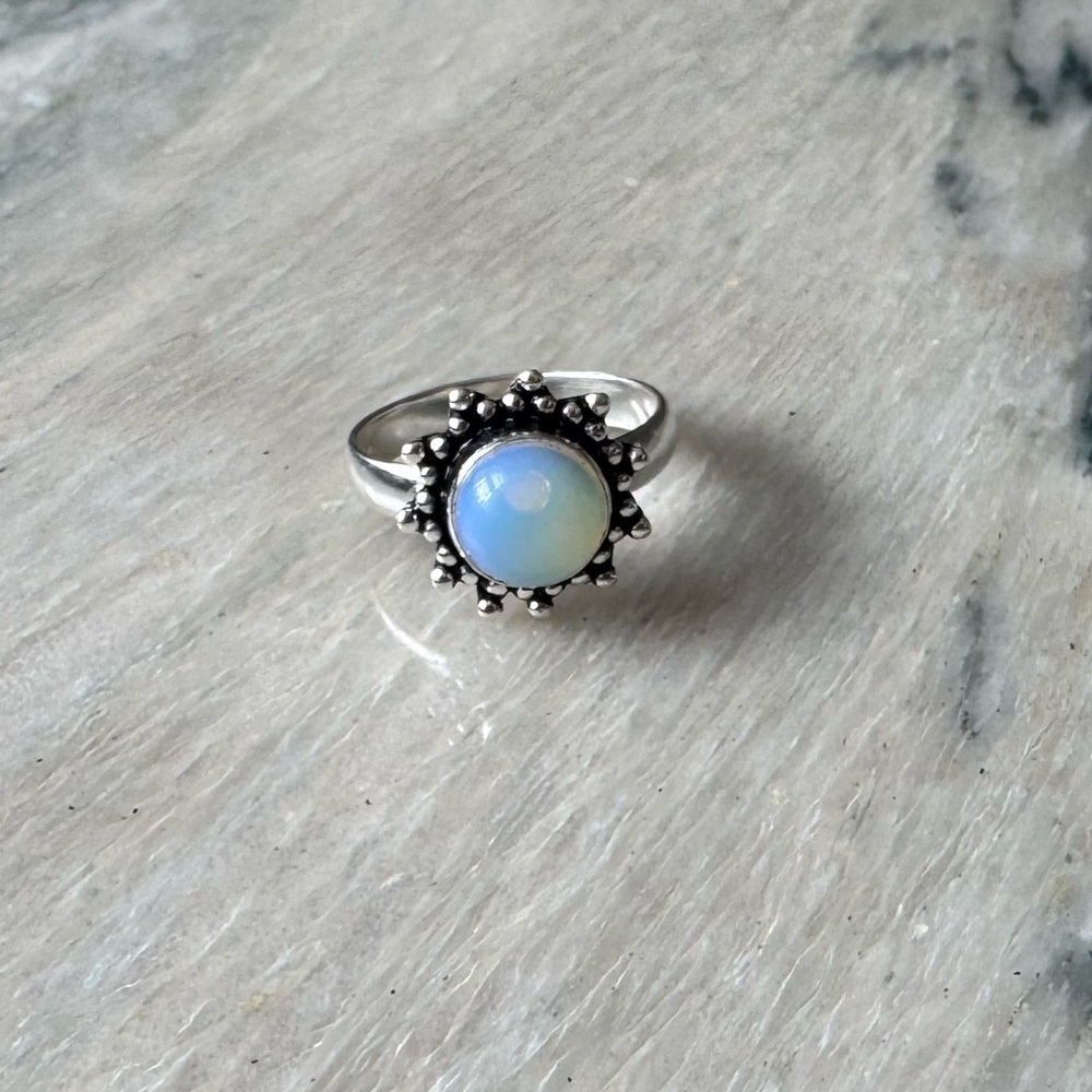 NWOT Sundance Constellation Glow Ring, Opalite, Sterling Silver